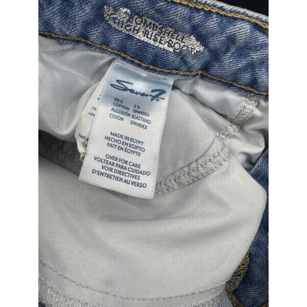 Women's Seven7 Bombshell High Rise Boot Light Wash Jeans size 6 - Picture 6 of 8